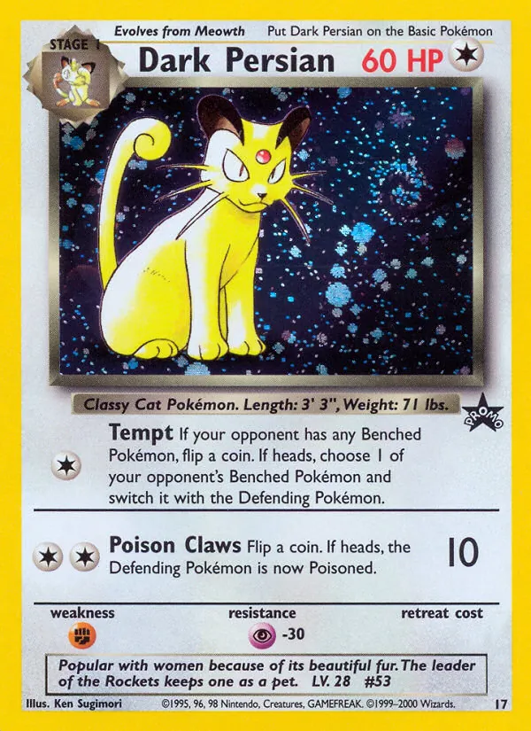 Dark Persian #17, Standard print, TCGdex reference