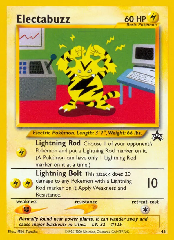 Electabuzz #46, Standard print, TCGdex reference