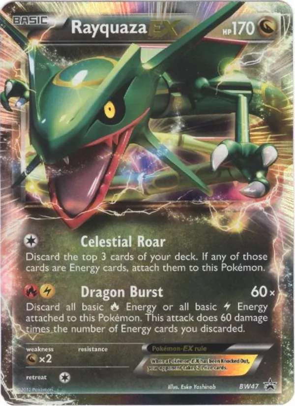 Rayquaza-EX #BW47, BW Black Star Holo, TCGdex reference