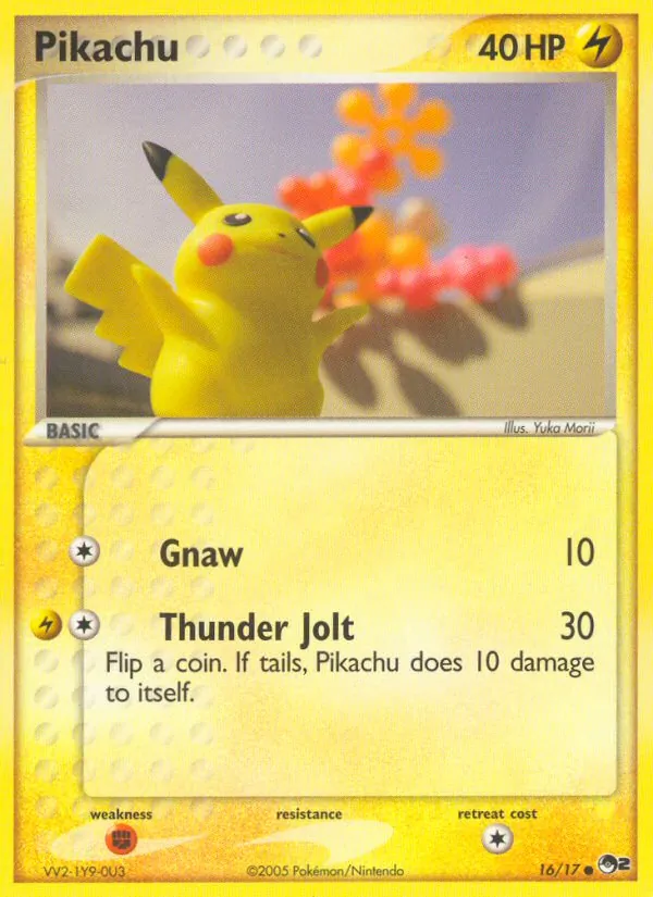 Pikachu #16, POP Series 2 Non Holo, TCGdex reference