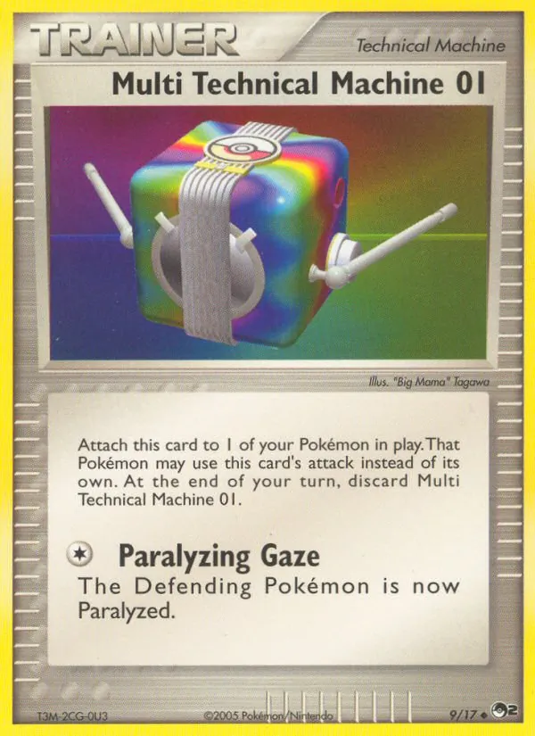 Multi Technical Machine 01 #9, POP Series 2 Non Holo, TCGdex reference