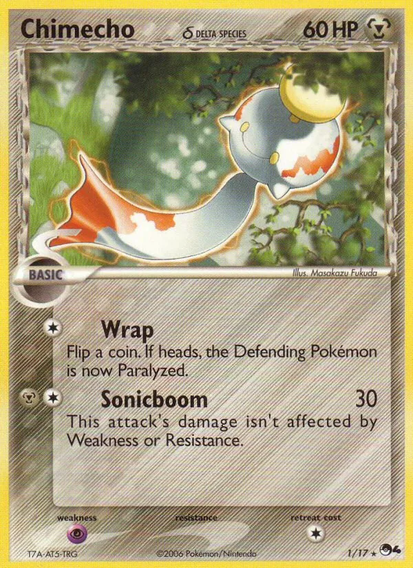 Chimecho δ #1, POP Series 4 Non Holo, TCGdex reference