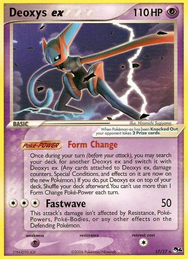 Deoxys ex #17, POP Series 4 Non Holo, TCGdex reference
