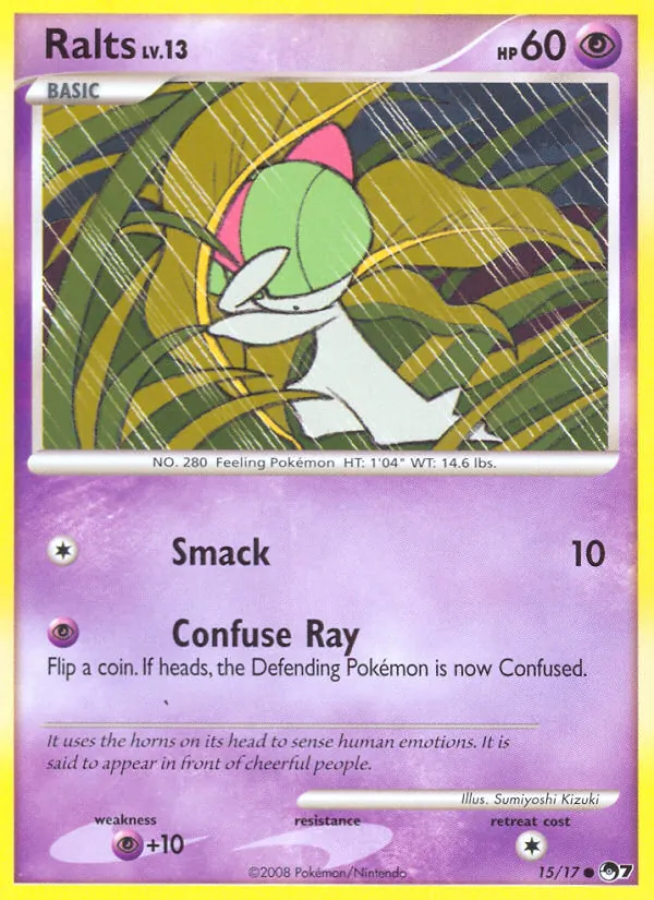 Ralts #15, POP Series 7 Non Holo, TCGdex reference