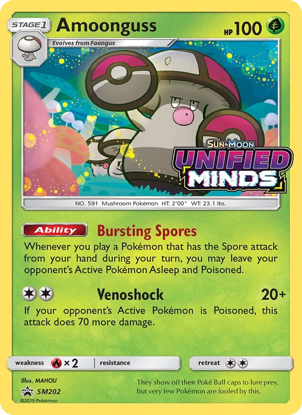 Amoonguss SM202, prerelease base reference scan