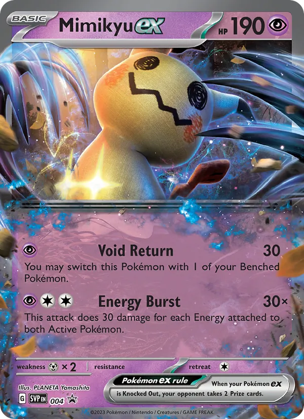 Mimikyu ex #004, SWSH Black Star Holo, TCGdex reference