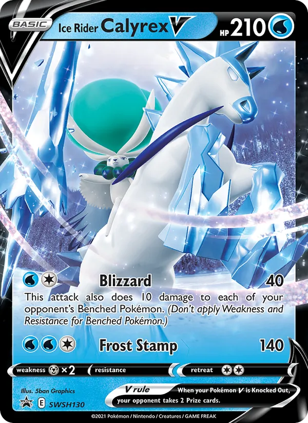 Ice Rider Calyrex V #SWSH130, SWSH Black Star Holo, TCGdex reference