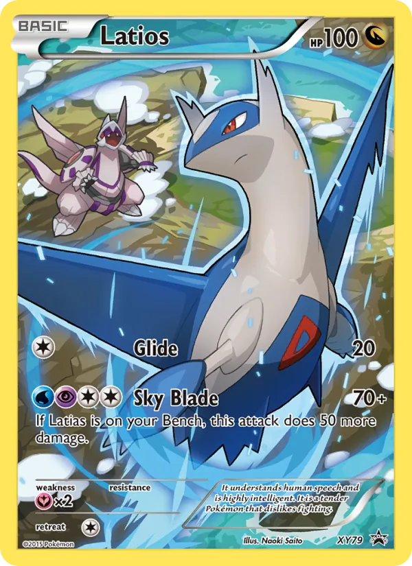 Latios #XY79, XY Black Star Holo, TCGdex reference