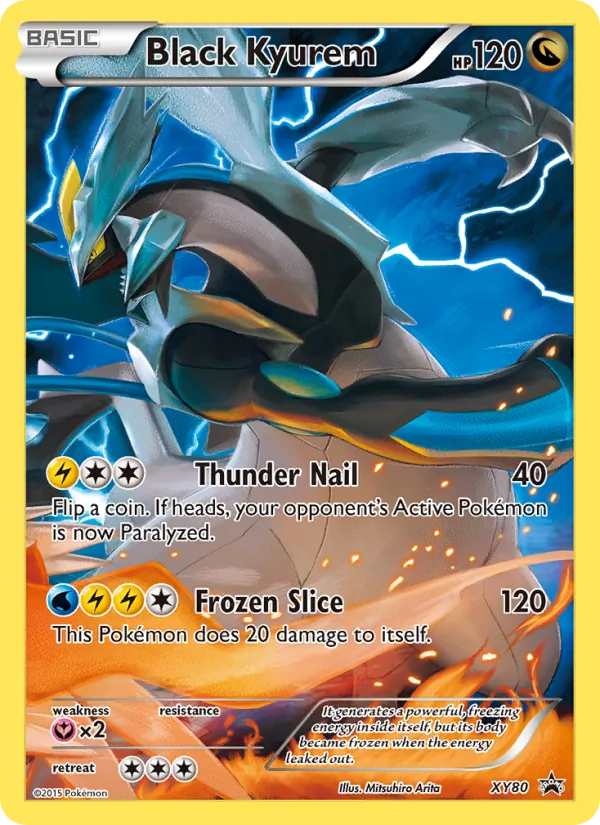 Black Kyurem #XY80, XY Black Star Holo, TCGdex reference